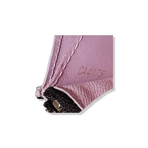 Louis Vuitton Damier Portefeuille Caissa Rose Bifold Wallet Authentic CA4175 - Picture 9 of 12